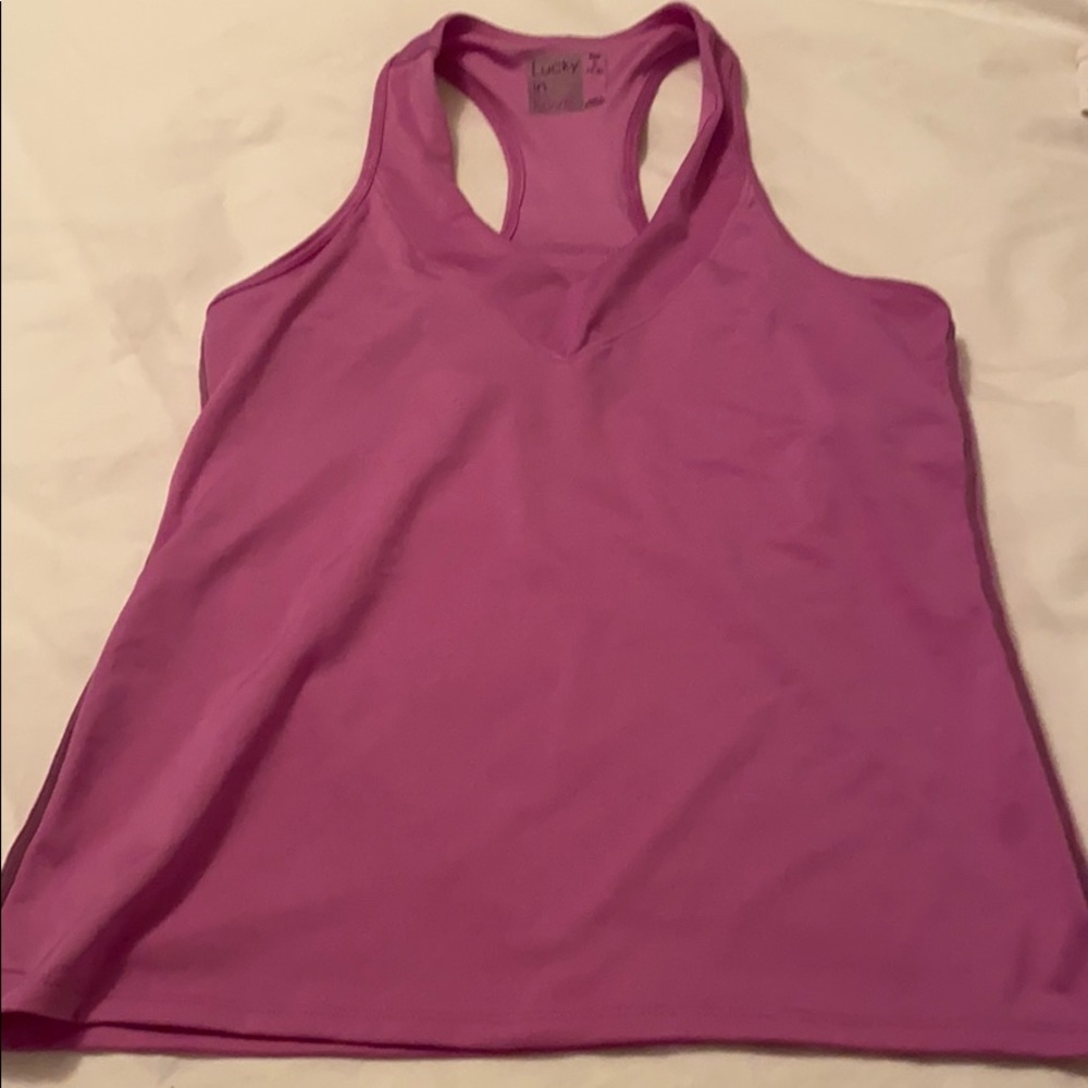 Lucky in Live Tennis Top